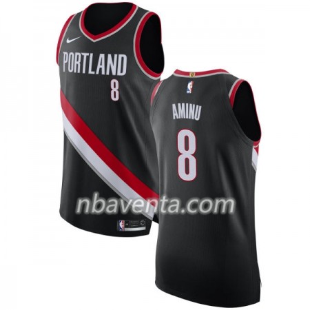 Camiseta Hombre Portland Trail Blazers Al-Farouq Aminu 8 Nike 2017-18 Negro Swingman Camiseta Hombre Portland Trail Blazers Al-Farouq Aminu 8 Nike 2017-18 Negro Swingman